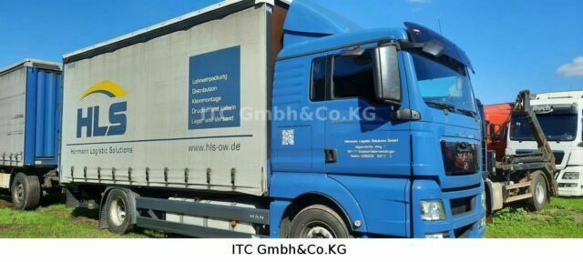 MAN TGX18.400 Pritsche Plane - 커튼사이더 트럭 : 사진 1 MAN TGX18.400 Pritsche Plane - 커튼사이더 트럭 : 사진 1