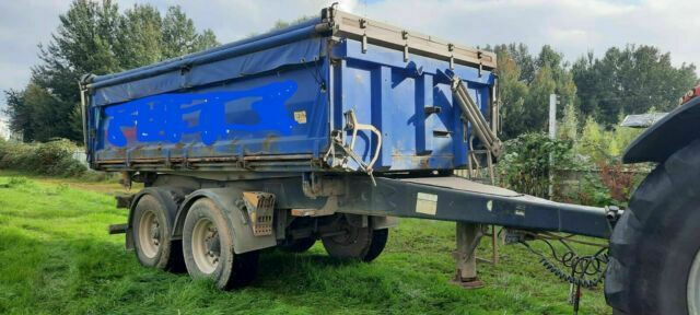 Meiller 2x Meiller/18To. Tanden/Kipper - 덤프 트레일러 : 사진 1 Meiller 2x Meiller/18To. Tanden/Kipper - 덤프 트레일러 : 사진 1