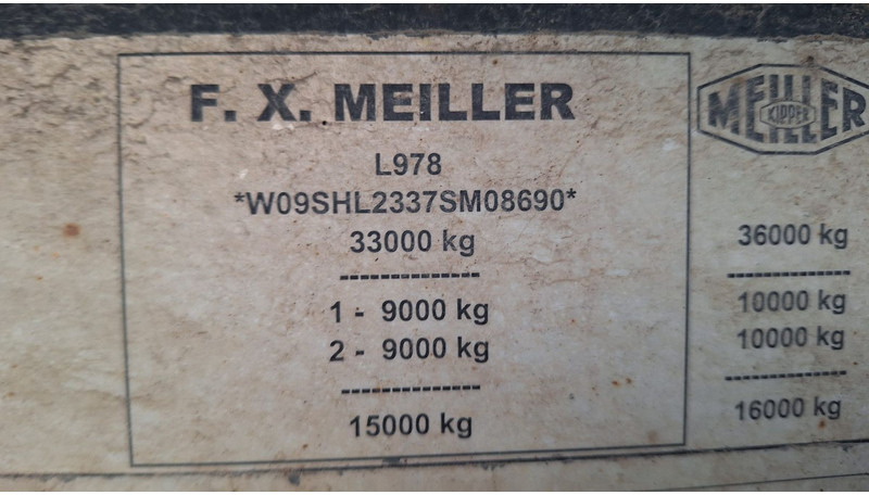 Meiller TR 2 Kippmulde 24 Kubik Stahl Zwillingsbereiffu - 덤프 세미 트레일러 : 사진 4 Meiller TR 2 Kippmulde 24 Kubik Stahl Zwillingsbereiffu - 덤프 세미 트레일러 : 사진 4