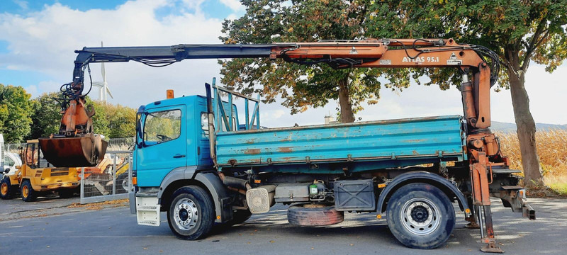 Mercedes-Benz 1828K 4x2 Kipper KRAN+Funk/Greifer - 덤프트럭, 크레인 트럭 : 사진 3 Mercedes-Benz 1828K 4x2 Kipper KRAN+Funk/Greifer - 덤프트럭, 크레인 트럭 : 사진 3