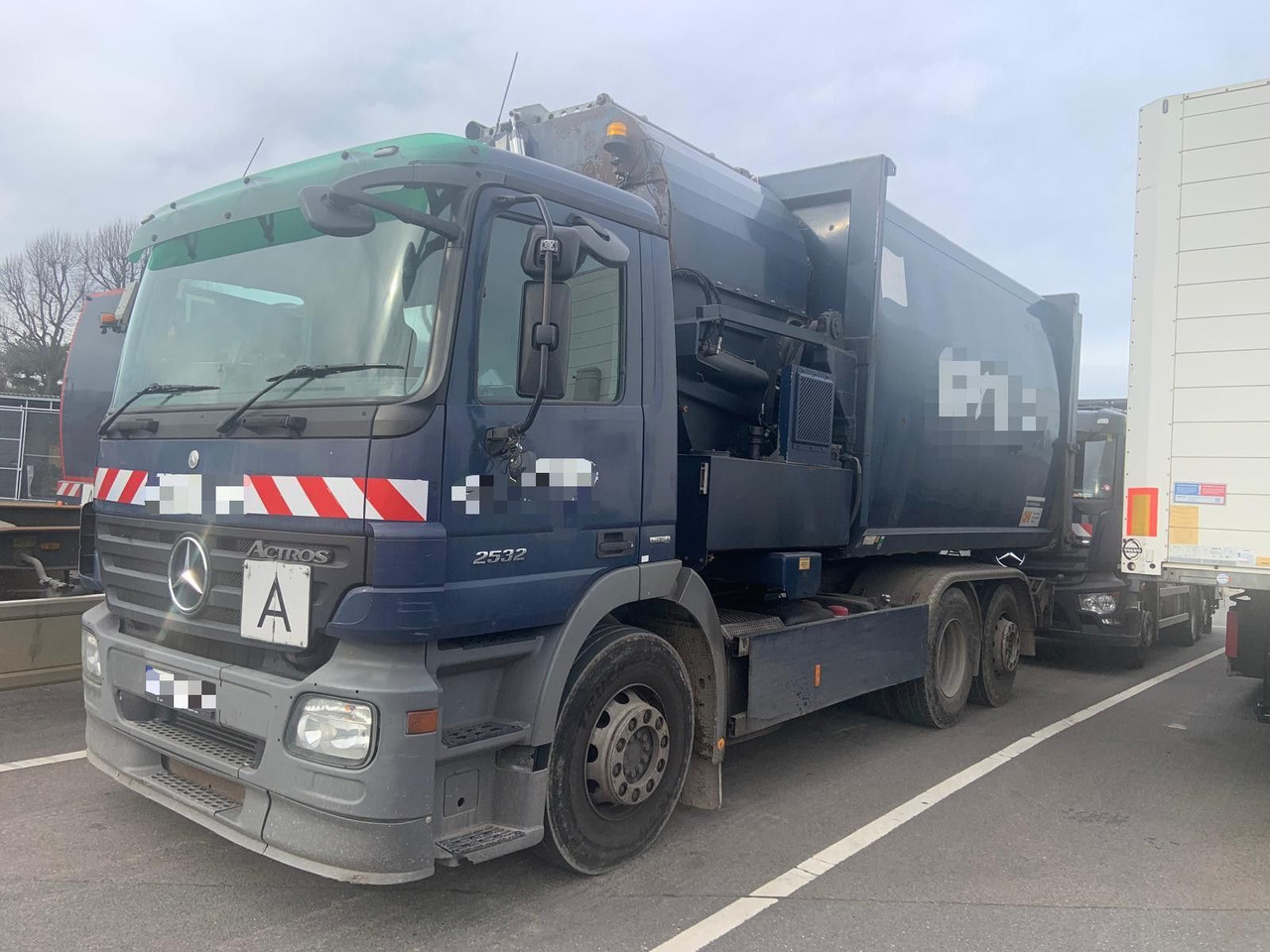 Mercedes-Benz 2632 Müllwgen 6x2 M.Haus Blatt/Luft - 쓰레기차 : 사진 4 Mercedes-Benz 2632 Müllwgen 6x2 M.Haus Blatt/Luft - 쓰레기차 : 사진 4