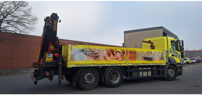 Mercedes-Benz 2636 Axor 3-Achser 6x2 mit Kran PK14002+Funk - 드롭사이드/ 플랫베드 트럭, 크레인 트럭 : 사진 4 Mercedes-Benz 2636 Axor 3-Achser 6x2 mit Kran PK14002+Funk - 드롭사이드/ 플랫베드 트럭, 크레인 트럭 : 사진 4