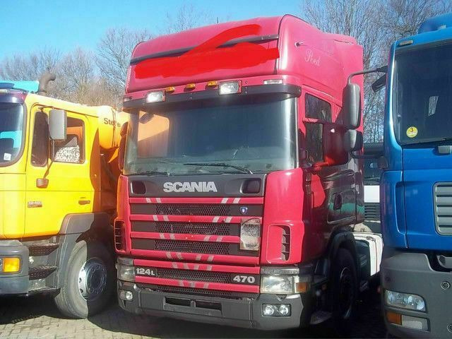 Scania 124-470 Topline Retader Kipperhydraulik - 트랙터 유닛 : 사진 1 Scania 124-470 Topline Retader Kipperhydraulik - 트랙터 유닛 : 사진 1