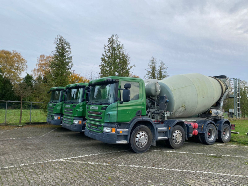 Scania 2x P360 Betonmischer 8x4 Blatt/Blatt E6 2 stück - 콘크리트 믹서 트럭 : 사진 4 Scania 2x P360 Betonmischer 8x4 Blatt/Blatt E6 2 stück - 콘크리트 믹서 트럭 : 사진 4