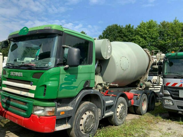 Scania P340PS 8x4 Blatt/Blatt 1-Hand - 콘크리트 믹서 트럭 : 사진 2 Scania P340PS 8x4 Blatt/Blatt 1-Hand - 콘크리트 믹서 트럭 : 사진 2