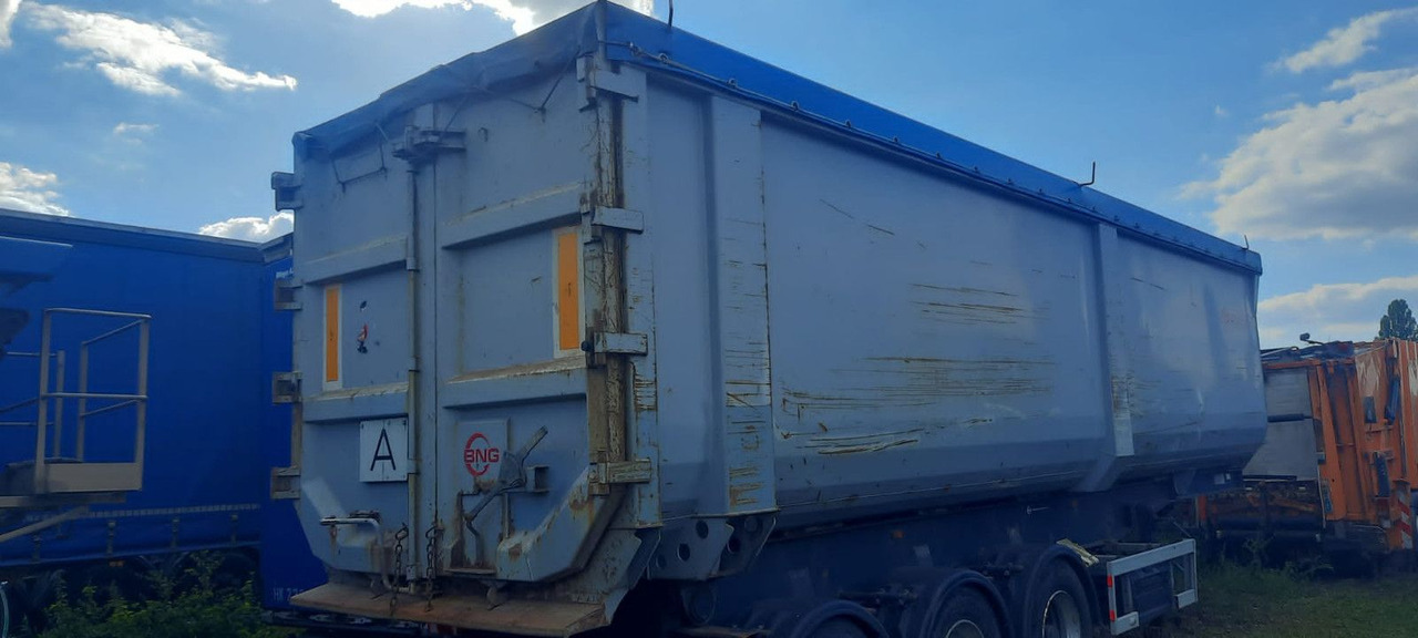 Schmitz Cargobull 3-Achser/Stahlmulde 53m3 - 덤프 세미 트레일러 : 사진 1 Schmitz Cargobull 3-Achser/Stahlmulde 53m3 - 덤프 세미 트레일러 : 사진 1