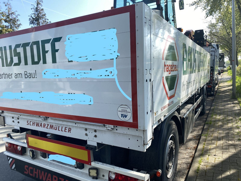 Schwarzmüller Baustoffpritsche - 드롭사이드/ 플랫베드 트레일러 : 사진 4 Schwarzmüller Baustoffpritsche - 드롭사이드/ 플랫베드 트레일러 : 사진 4