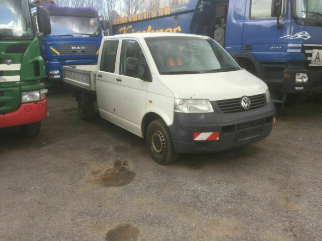 Volkswagen T5 Pritsche Doka - 플랫베드 밴, 콤비 밴 : 사진 1 Volkswagen T5 Pritsche Doka - 플랫베드 밴, 콤비 밴 : 사진 1