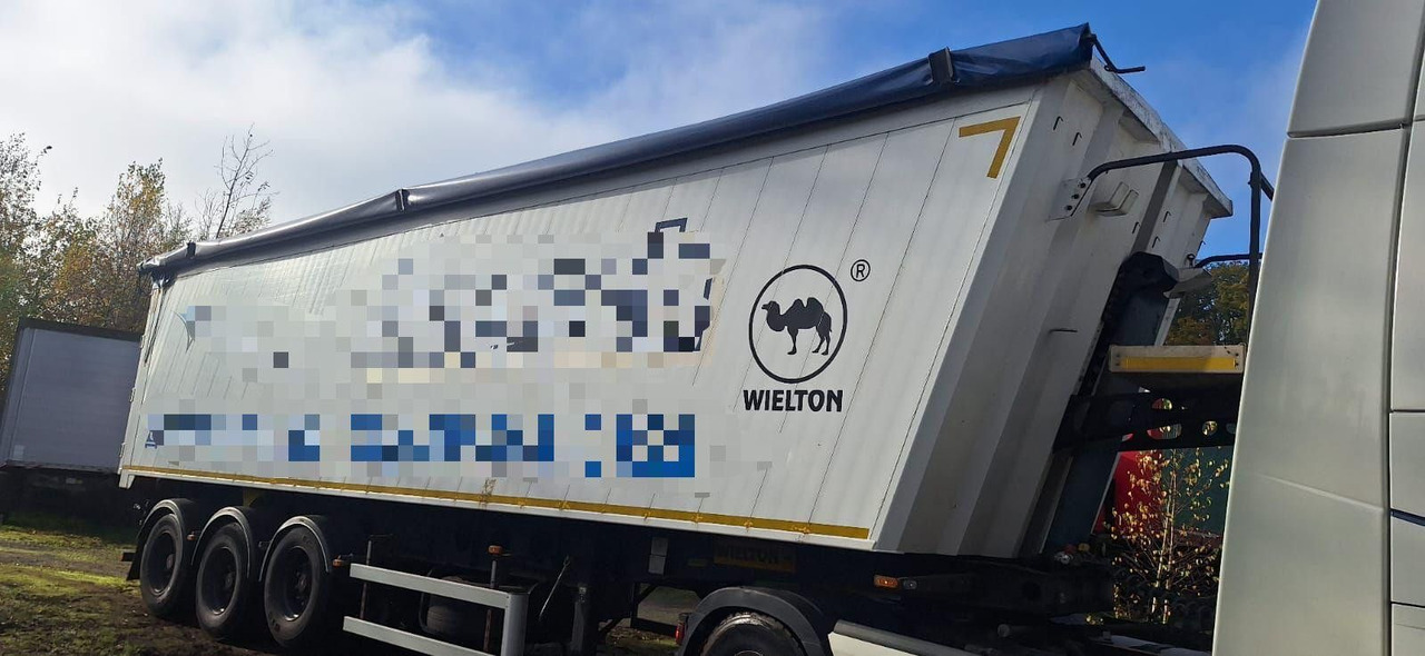 Wielton 55 Kubik Alumulde - 덤프 세미 트레일러 : 사진 2 Wielton 55 Kubik Alumulde - 덤프 세미 트레일러 : 사진 2