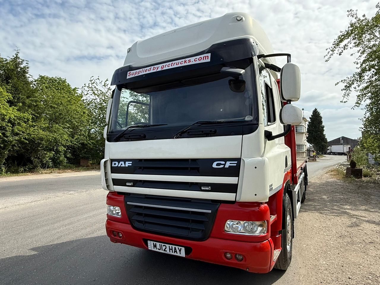 2012 DAF CF 85.510 10 Tyre Rear Lift Flatbed - 드롭사이드/ 플랫베드 트럭 : 사진 3 2012 DAF CF 85.510 10 Tyre Rear Lift Flatbed - 드롭사이드/ 플랫베드 트럭 : 사진 3
