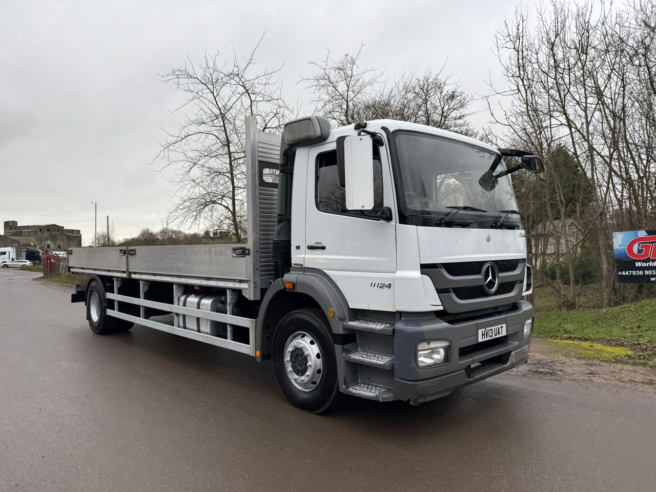 2013 Mercedes Axor 1824 Dropside Truck - 드롭사이드/ 플랫베드 트럭 : 사진 5 2013 Mercedes Axor 1824 Dropside Truck - 드롭사이드/ 플랫베드 트럭 : 사진 5