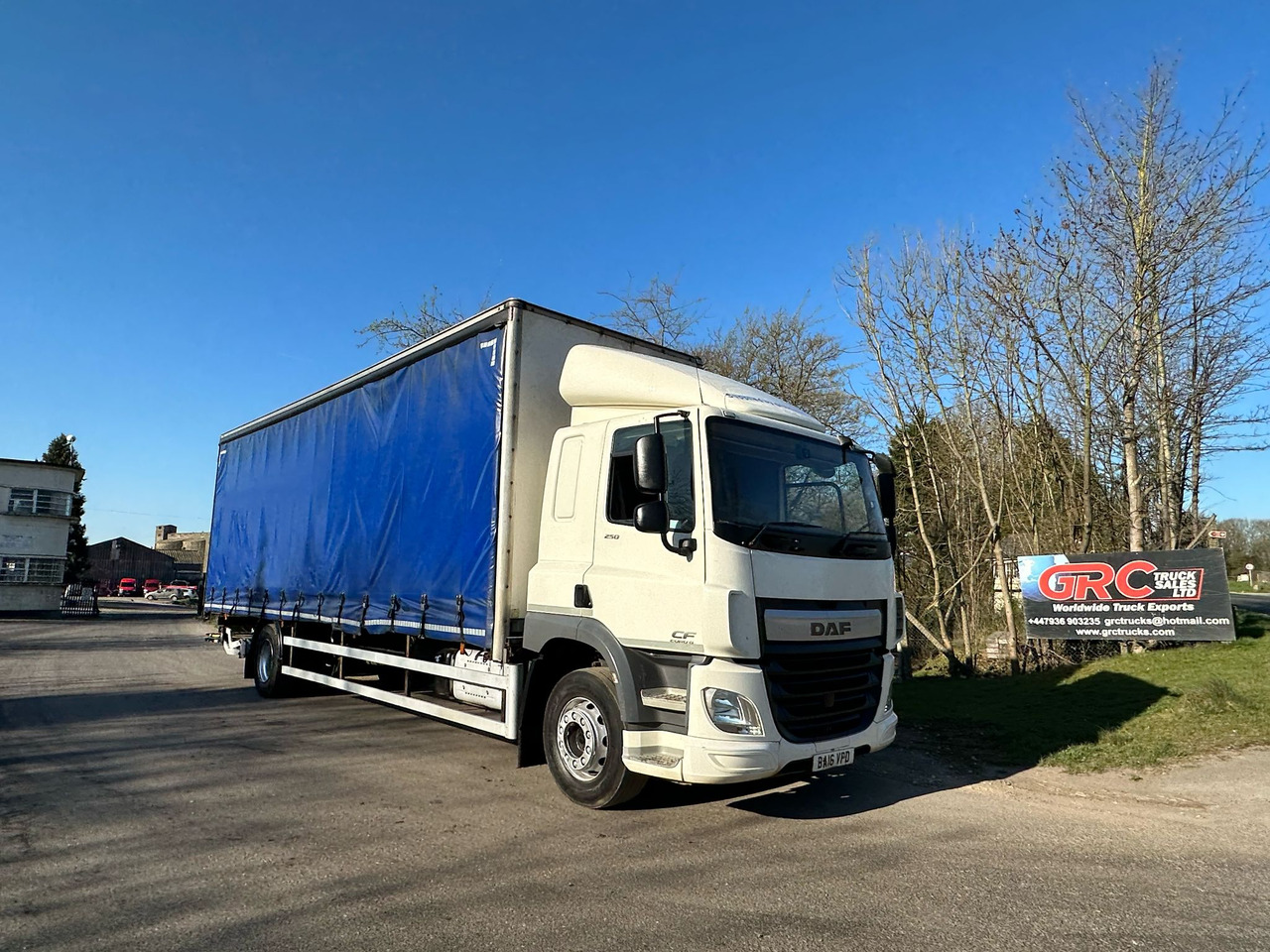 2016 DAF CF 250 Curtainside Truck - 커튼사이더 트럭 : 사진 4 2016 DAF CF 250 Curtainside Truck - 커튼사이더 트럭 : 사진 4