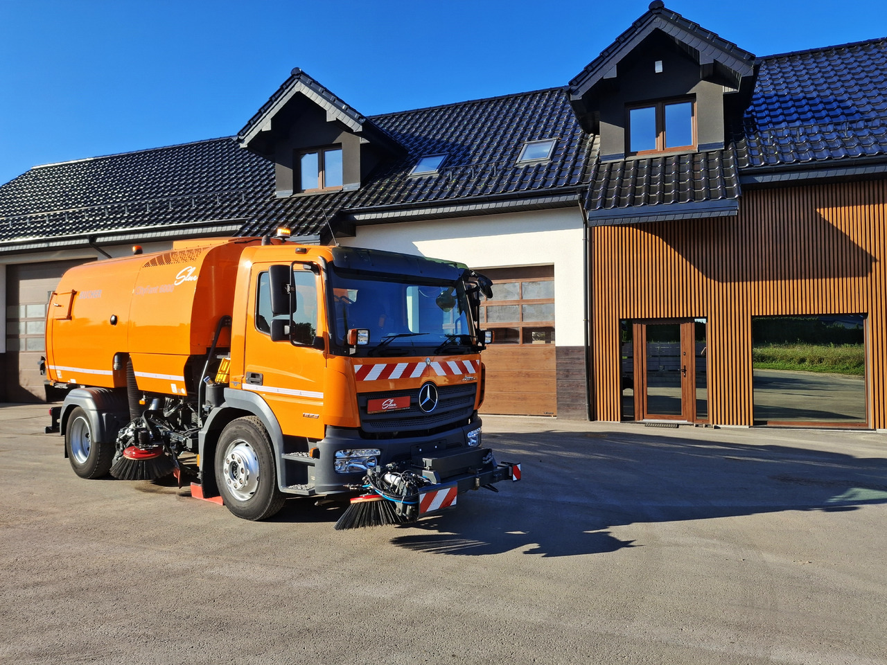 MERCEDES-BENZ Atego 1523 Zamiatarka Kehrmaschine BUCHER CityFant 6000 Euro 6 PM10 L/R Rura Do Liści - 거리 청소 차량 : 사진 1 MERCEDES-BENZ Atego 1523 Zamiatarka Kehrmaschine BUCHER CityFant 6000 Euro 6 PM10 L/R Rura Do Liści - 거리 청소 차량 : 사진 1