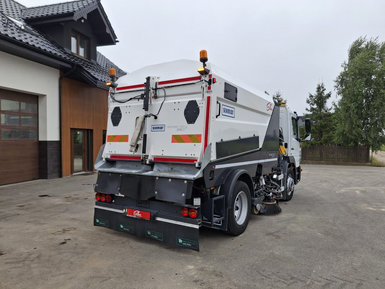 MERCEDES-BENZ Atego 1523 Zamiatarka Kehrmaschine Schmidt Street King 660 Euro 6 PM10 2 Motoren Szczotki L/R 2016r - 거리 청소 차량 : 사진 4 MERCEDES-BENZ Atego 1523 Zamiatarka Kehrmaschine Schmidt Street King 660 Euro 6 PM10 2 Motoren Szczotki L/R 2016r - 거리 청소 차량 : 사진 4