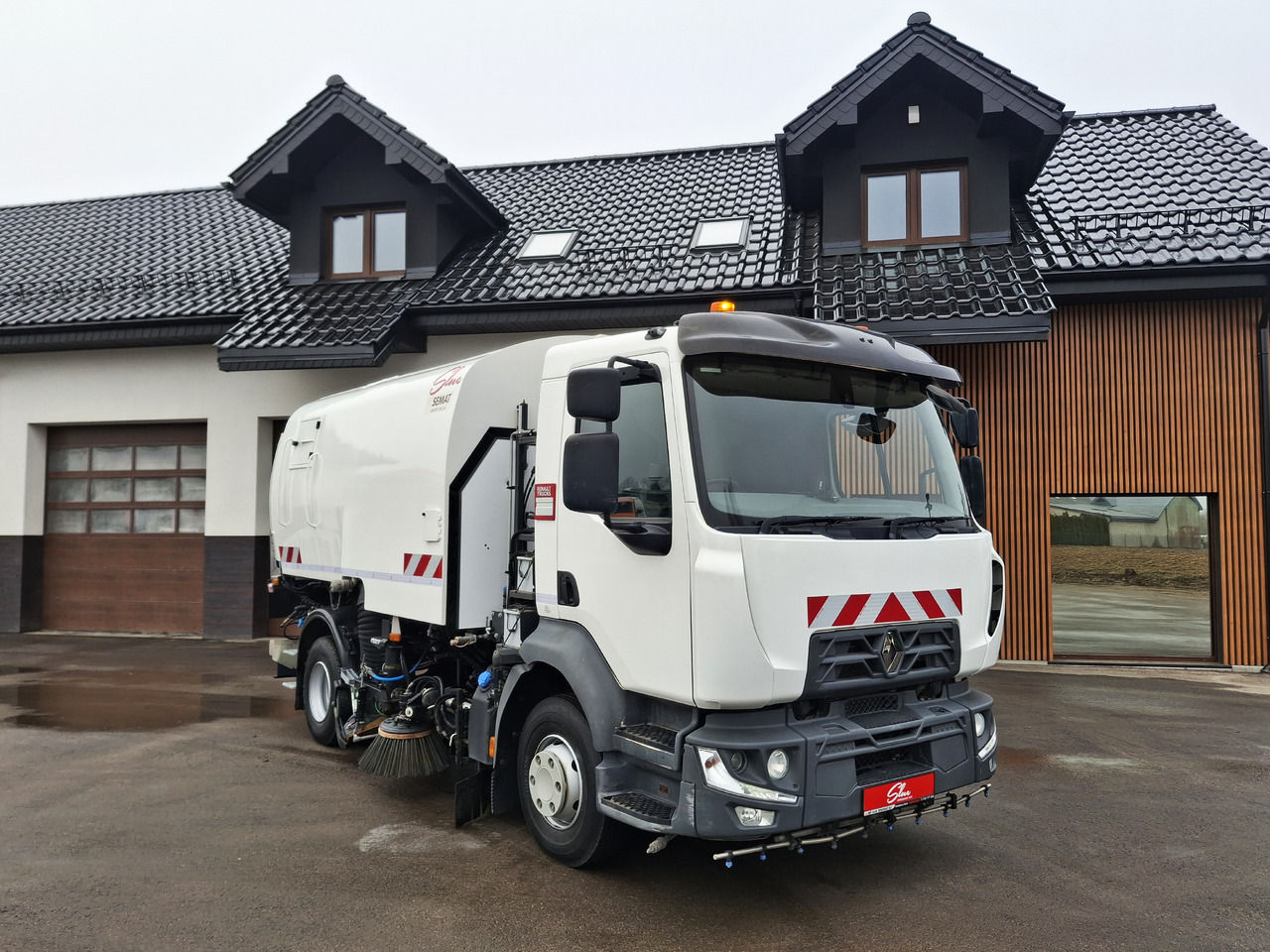 RENAULT D12 Zamiatarka Kehrmaschine SEMAT Zoeller Faun Karcher Euro 6 PM10 L/R 2017r - 거리 청소 차량 : 사진 1 RENAULT D12 Zamiatarka Kehrmaschine SEMAT Zoeller Faun Karcher Euro 6 PM10 L/R 2017r - 거리 청소 차량 : 사진 1