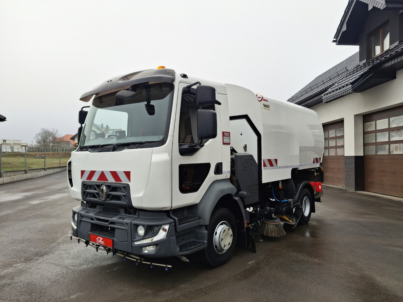 RENAULT D12 Zamiatarka Kehrmaschine SEMAT Zoeller Faun Karcher Euro 6 PM10 L/R 2017r - 거리 청소 차량 : 사진 2 RENAULT D12 Zamiatarka Kehrmaschine SEMAT Zoeller Faun Karcher Euro 6 PM10 L/R 2017r - 거리 청소 차량 : 사진 2