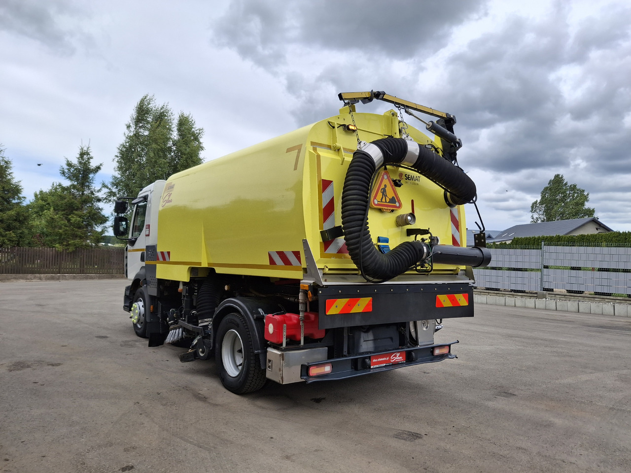 RENAULT D16 Zamiatarka Kehrmaschine SEMAT Zoeller FAUN Karcher Szczotki L/R Hydrostat Euro 6 PM10 Rura Do Liści - 거리 청소 차량 : 사진 4 RENAULT D16 Zamiatarka Kehrmaschine SEMAT Zoeller FAUN Karcher Szczotki L/R Hydrostat Euro 6 PM10 Rura Do Liści - 거리 청소 차량 : 사진 4