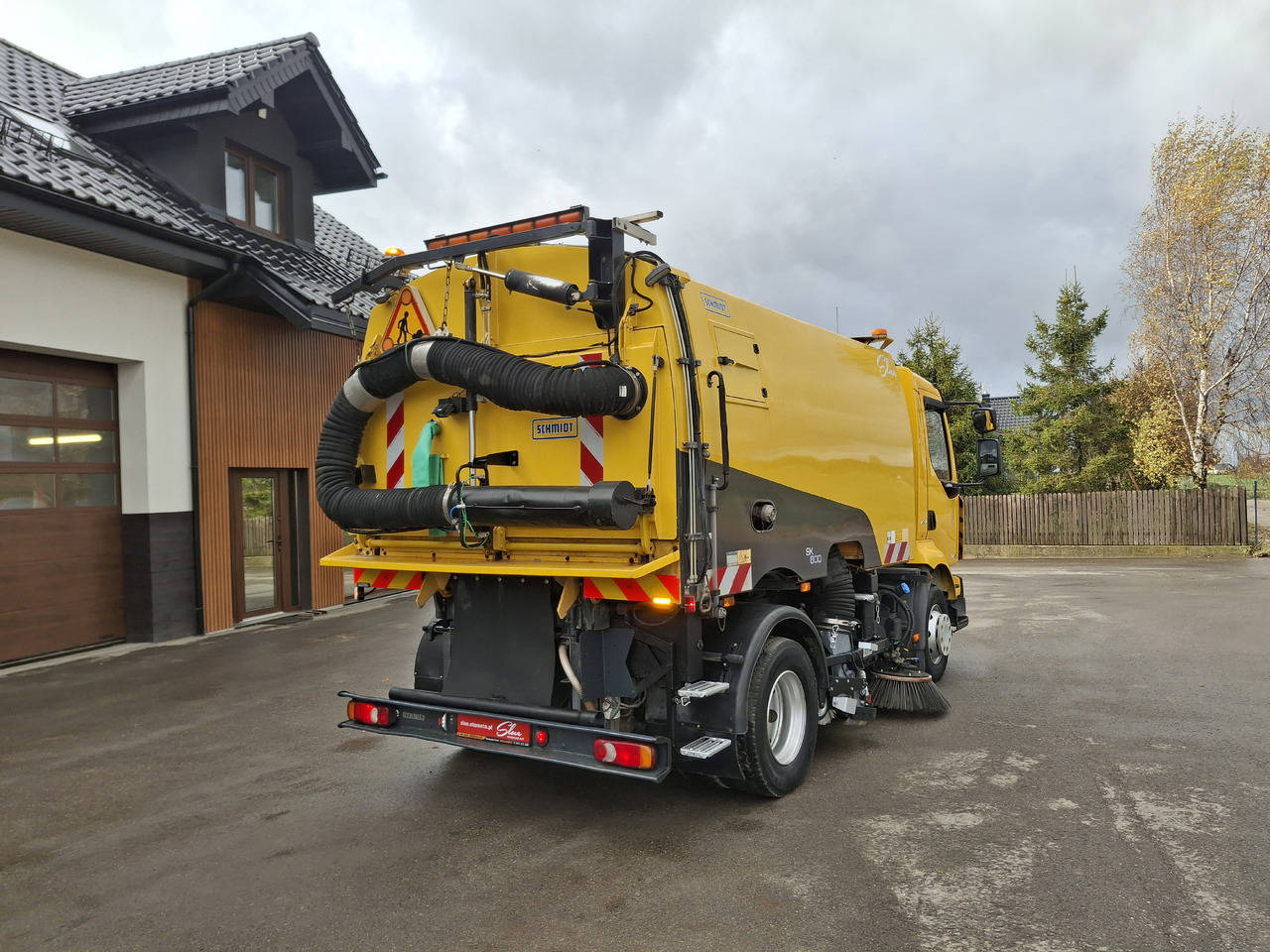 Renault Midlum 270 DXI Zamiatarka Kehrmaschine Schmidt L/R 2 Motoren - 거리 청소 차량 : 사진 4 Renault Midlum 270 DXI Zamiatarka Kehrmaschine Schmidt L/R 2 Motoren - 거리 청소 차량 : 사진 4