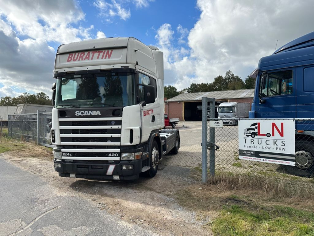 트랙터 유닛 Scania 124L-420 Topline .Retarder : 사진 1