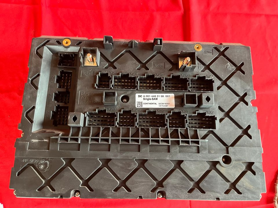 Mercedes A 0014463158 Single SAM Steuergerät Control Unit - 퓨즈 트럭 용 : 사진 2 Mercedes A 0014463158 Single SAM Steuergerät Control Unit - 퓨즈 트럭 용 : 사진 2