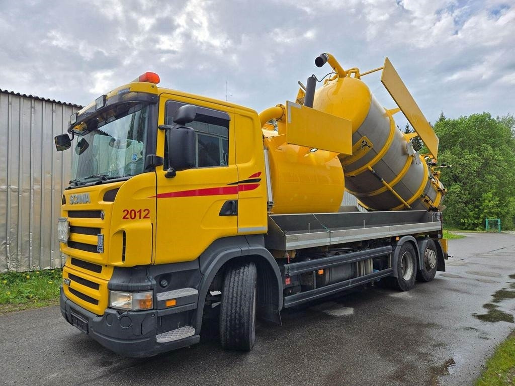 Scania R420 6X2 ADR AMPHITECH VORTEX 13m³ - 진공 흡입 트럭 : 사진 1 Scania R420 6X2 ADR AMPHITECH VORTEX 13m³ - 진공 흡입 트럭 : 사진 1