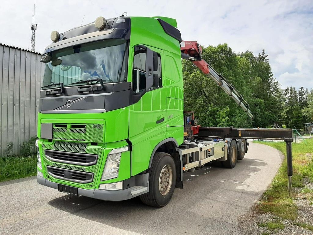 Volvo FH500 6X2 PALIFT + HMF 2120 K5  - 후크 리프트 트럭 : 사진 1 Volvo FH500 6X2 PALIFT + HMF 2120 K5  - 후크 리프트 트럭 : 사진 1