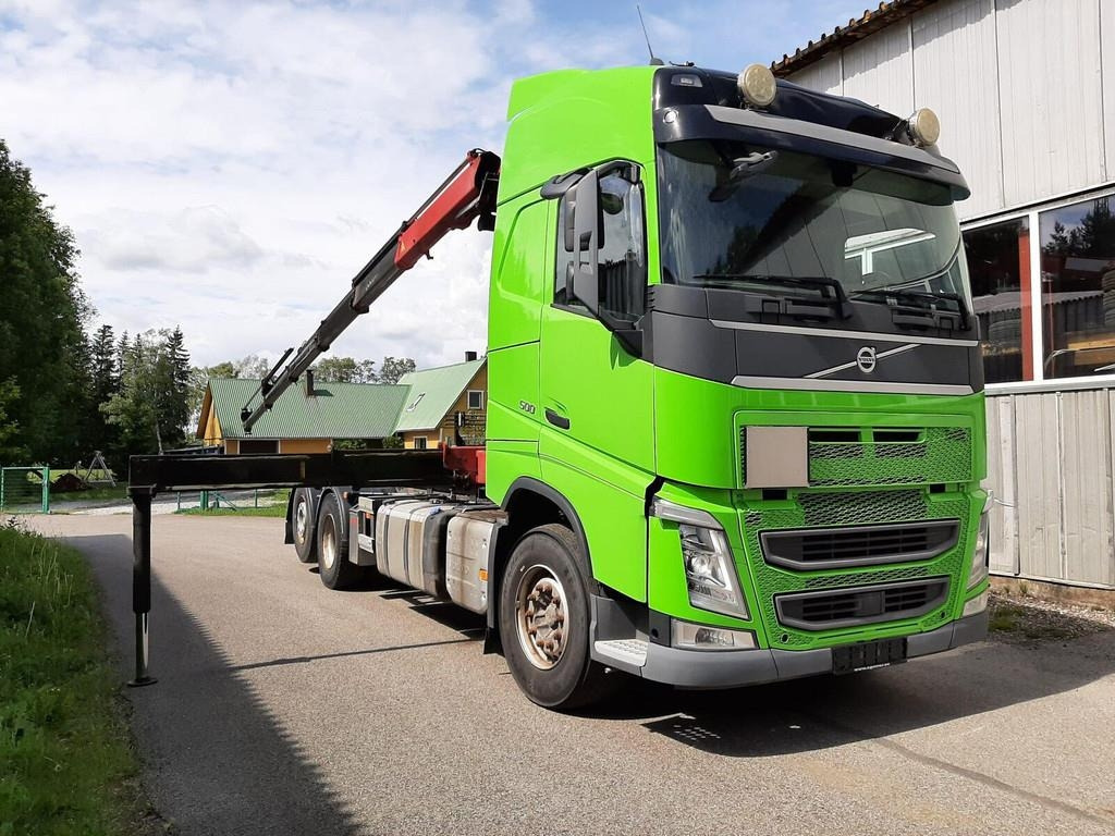 Volvo FH500 6X2 PALIFT + HMF 2120 K5  - 후크 리프트 트럭 : 사진 4 Volvo FH500 6X2 PALIFT + HMF 2120 K5  - 후크 리프트 트럭 : 사진 4