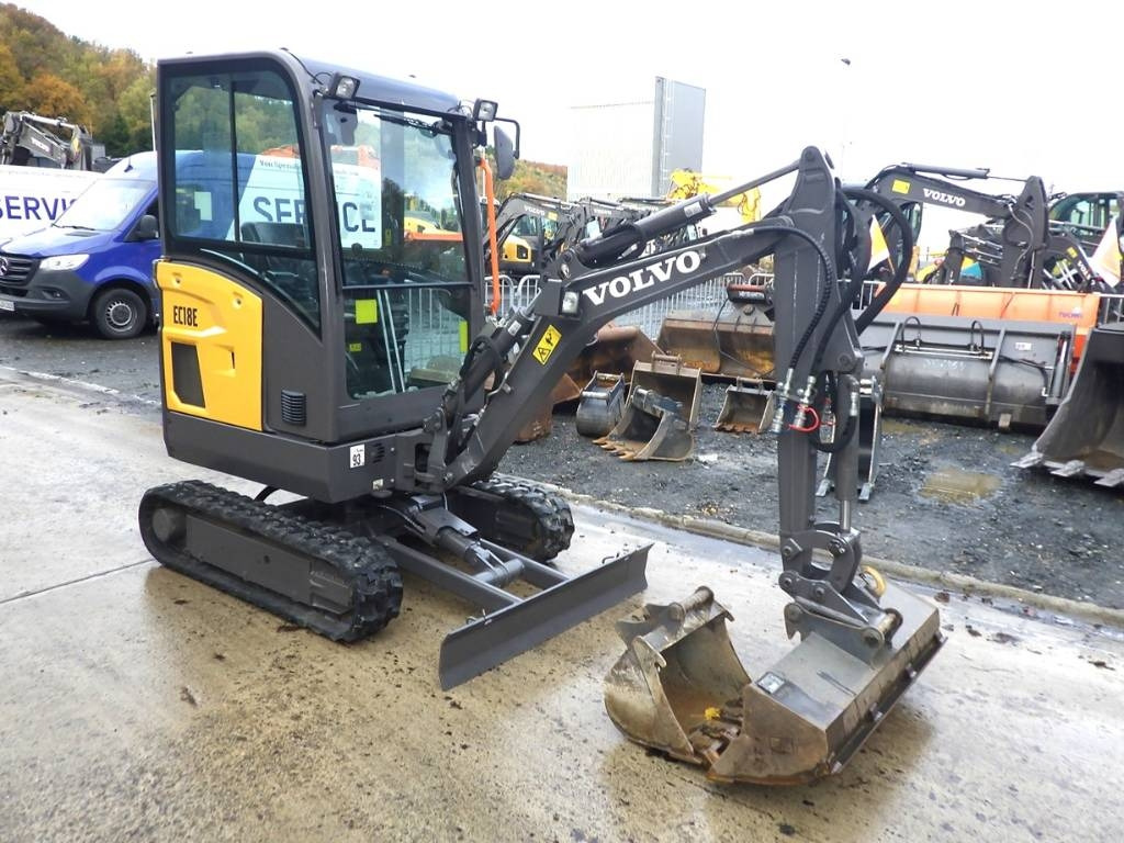 Volvo EC 18 E - 미니 굴삭기 : 사진 3 Volvo EC 18 E - 미니 굴삭기 : 사진 3