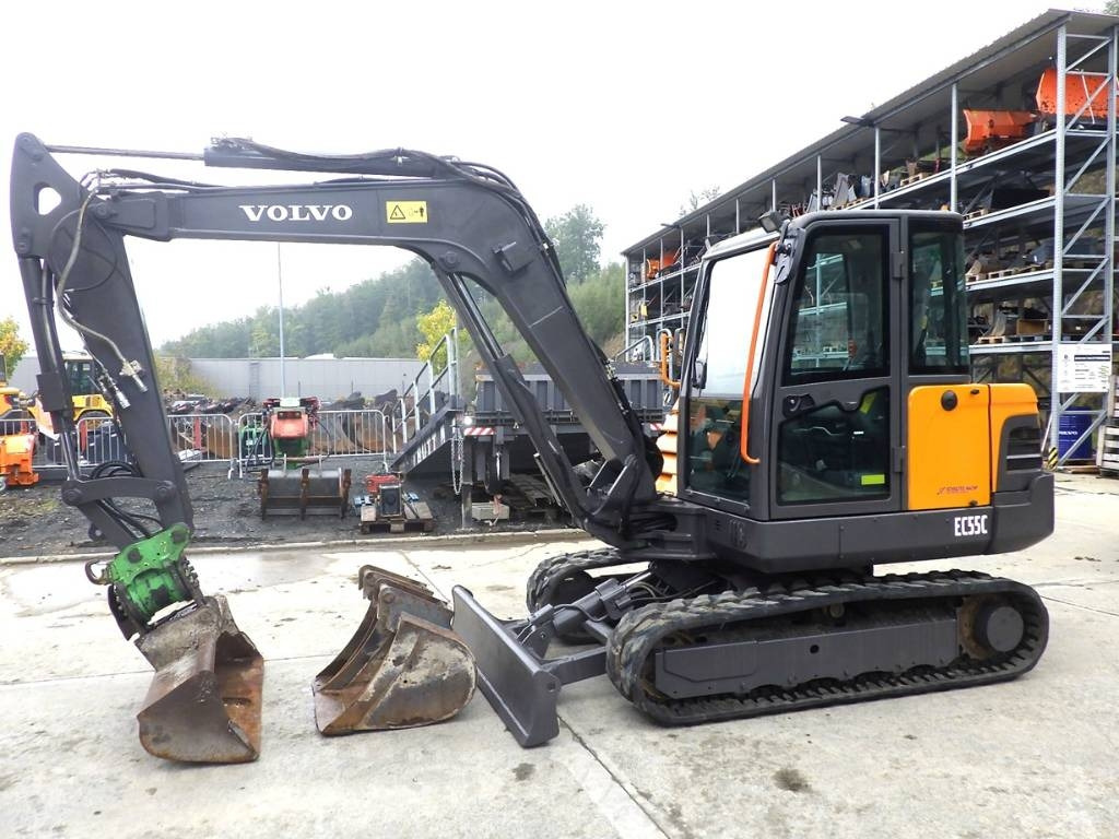 Volvo EC 55 C - 미니 굴삭기 : 사진 1 Volvo EC 55 C - 미니 굴삭기 : 사진 1