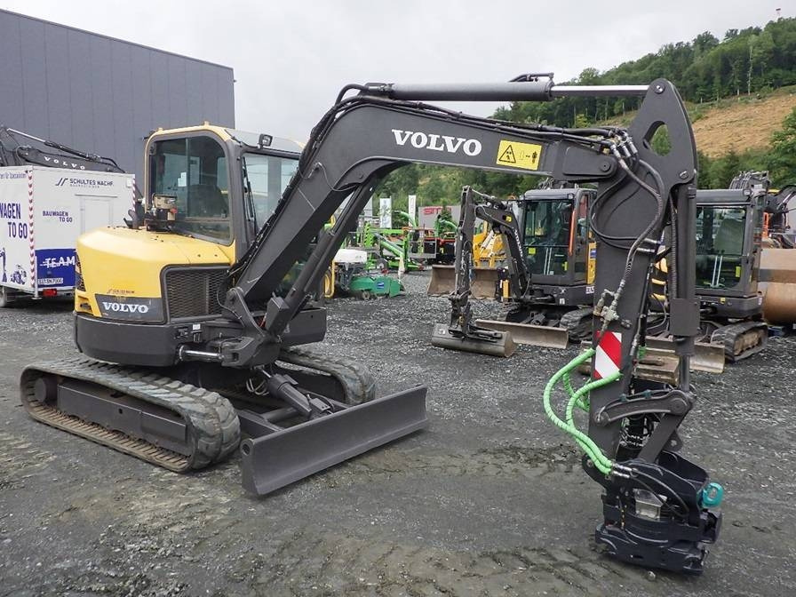 Volvo ECR 58 D mit Tiltrotator Steelwrist  - 미니 굴삭기 : 사진 3 Volvo ECR 58 D mit Tiltrotator Steelwrist  - 미니 굴삭기 : 사진 3