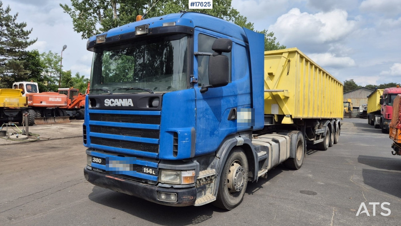 1999 Scania 114 L4X2 NA380 - 트랙터 유닛 : 사진 1 1999 Scania 114 L4X2 NA380 - 트랙터 유닛 : 사진 1
