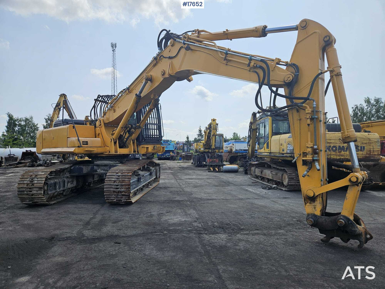 2001 Komatsu 380 - 크롤러 굴삭기 : 사진 2 2001 Komatsu 380 - 크롤러 굴삭기 : 사진 2