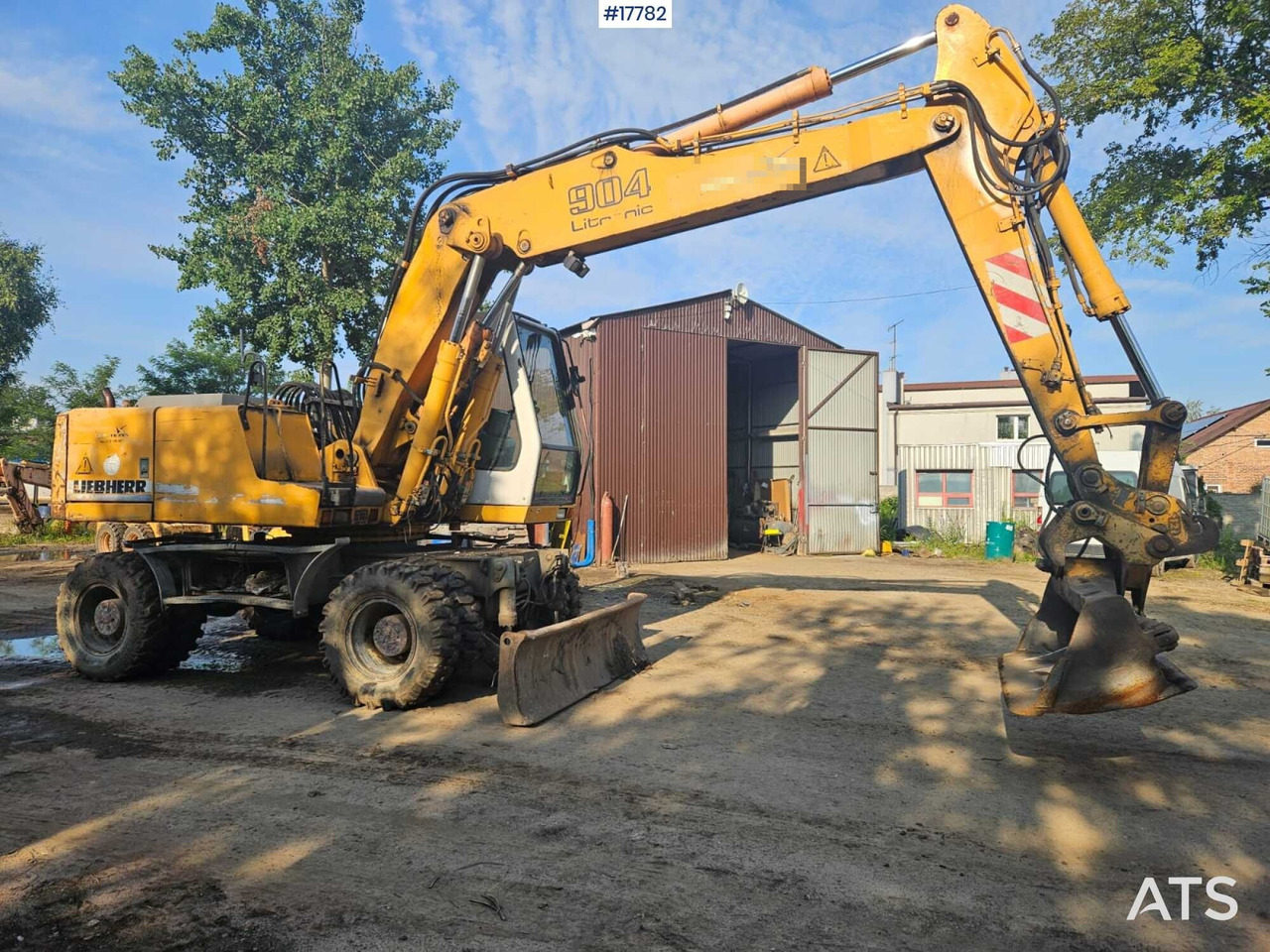 2002 Liebherr  A 904 - 휠 굴삭기 : 사진 4 2002 Liebherr  A 904 - 휠 굴삭기 : 사진 4