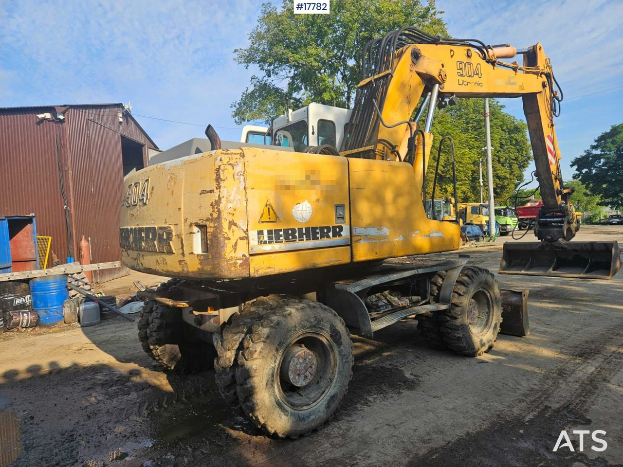 2002 Liebherr  A 904 - 휠 굴삭기 : 사진 2 2002 Liebherr  A 904 - 휠 굴삭기 : 사진 2