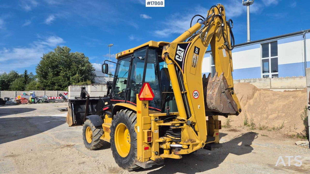 백호 로더 2003 CAT 424D : 사진 6