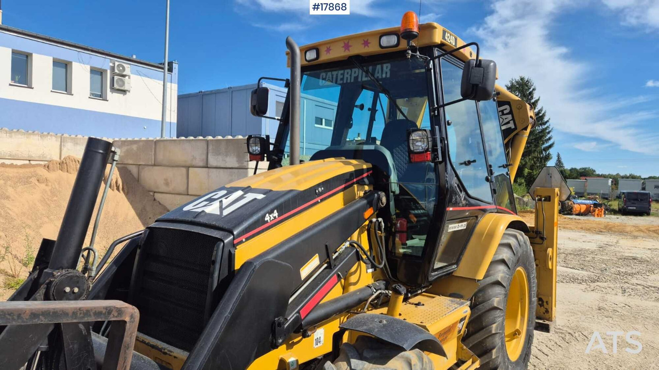 백호 로더 2003 CAT 424D : 사진 14