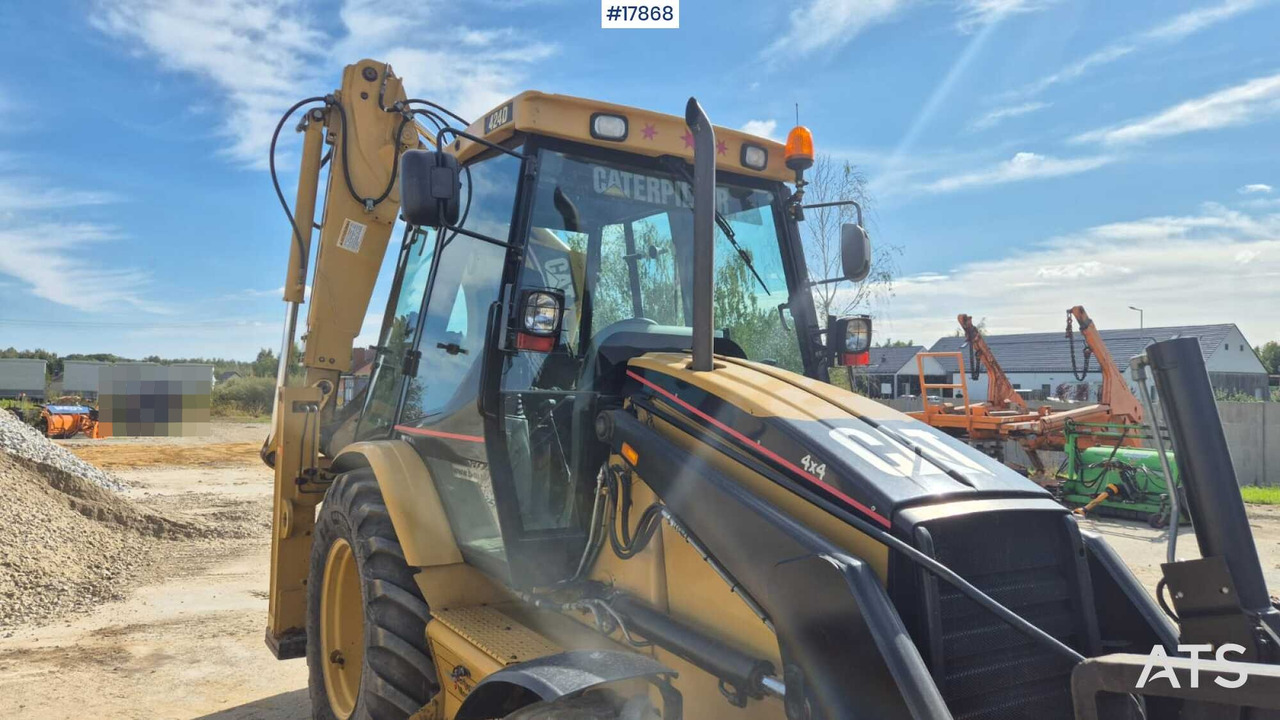 백호 로더 2003 CAT 424D : 사진 15