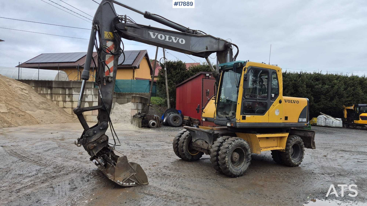 2004 Volvo EW160B - 휠 굴삭기 : 사진 4 2004 Volvo EW160B - 휠 굴삭기 : 사진 4