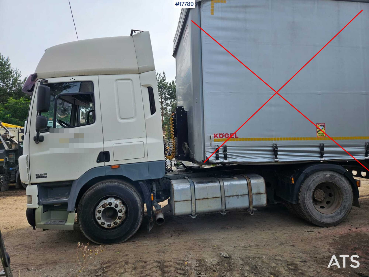 2007 DAF CF 85.410 - 트랙터 유닛 : 사진 3 2007 DAF CF 85.410 - 트랙터 유닛 : 사진 3