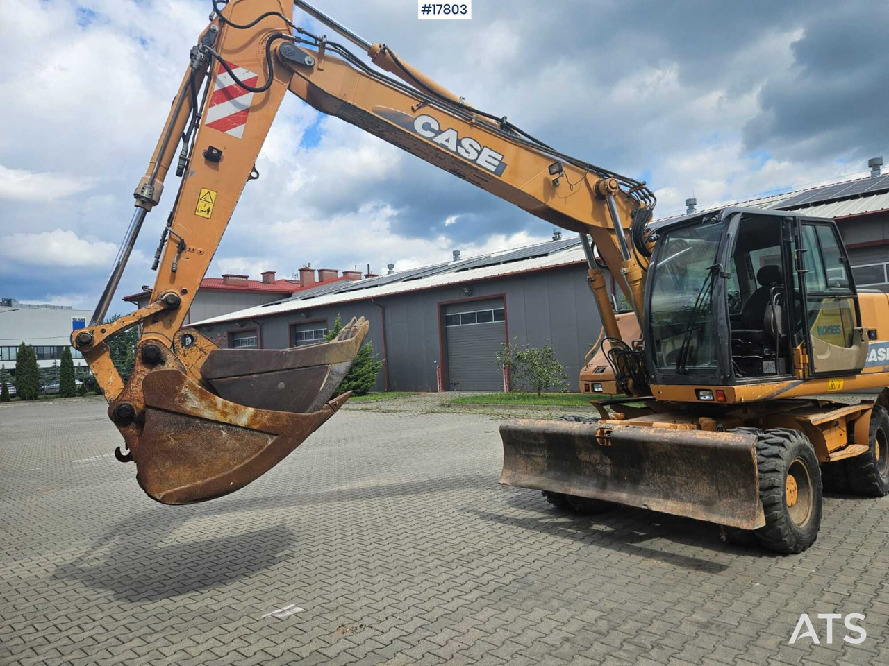 2008 Case WX 165 - 휠 굴삭기 : 사진 5 2008 Case WX 165 - 휠 굴삭기 : 사진 5
