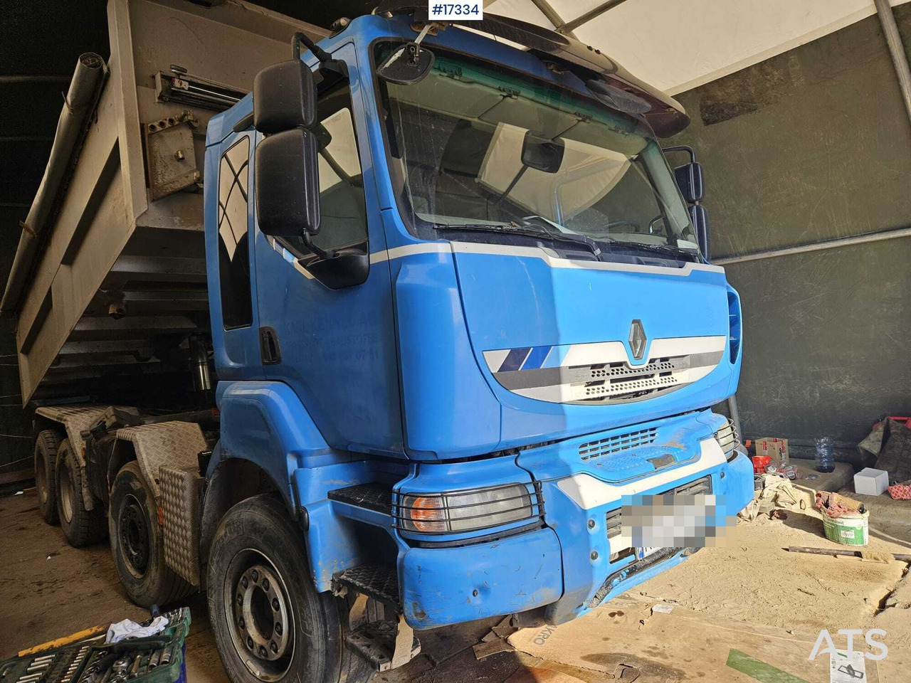 2008 Renault Kerax 8x4 - 덤프트럭 : 사진 4 2008 Renault Kerax 8x4 - 덤프트럭 : 사진 4