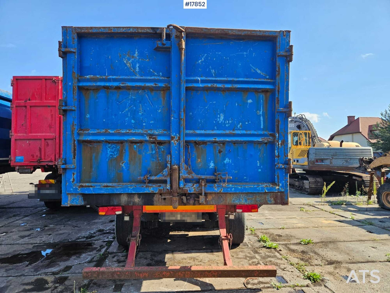 덤프 세미 트레일러 2009 Naczepa ciężarowa wywrotka Invepe SR 8 : 사진 9