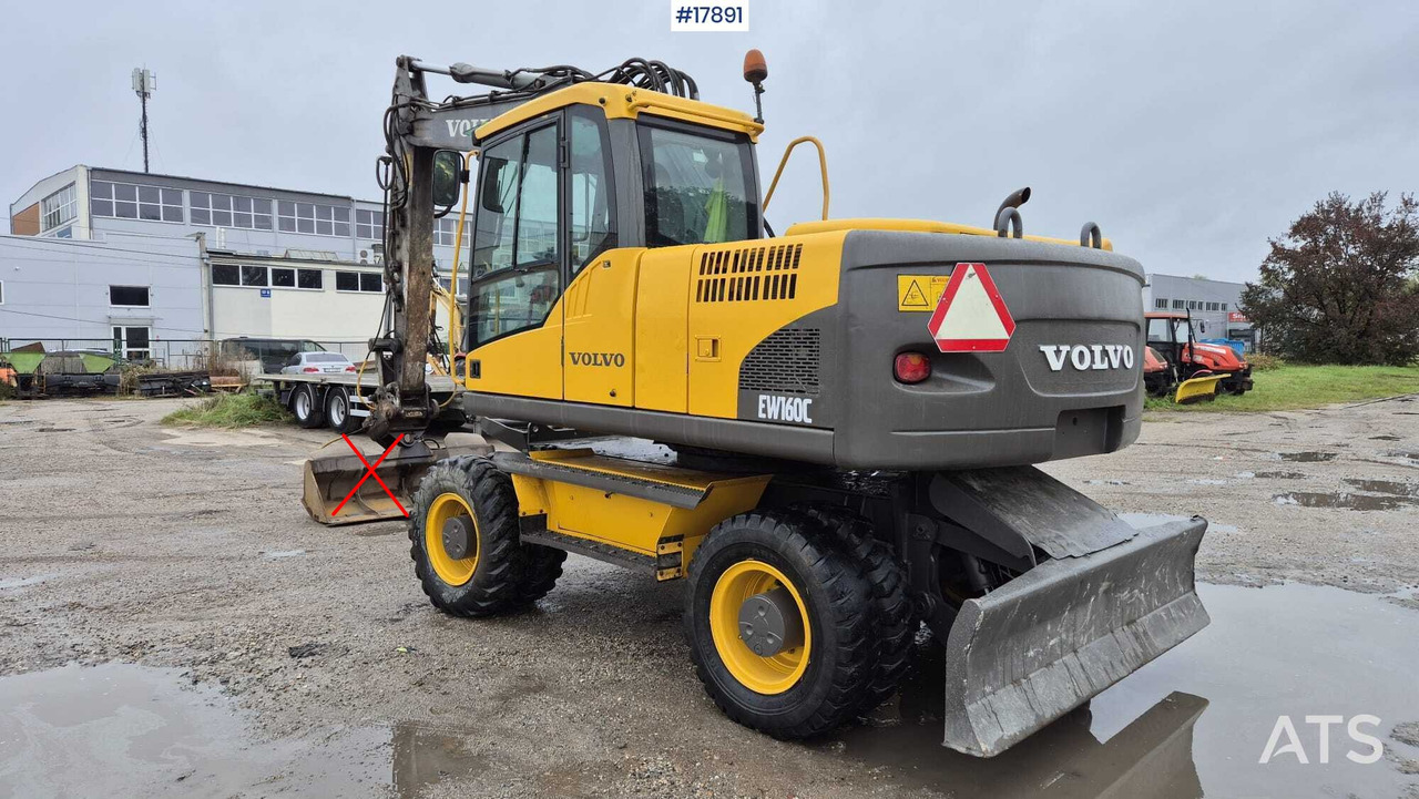 2009 Volvo EW 160C - 휠 굴삭기 : 사진 5 2009 Volvo EW 160C - 휠 굴삭기 : 사진 5