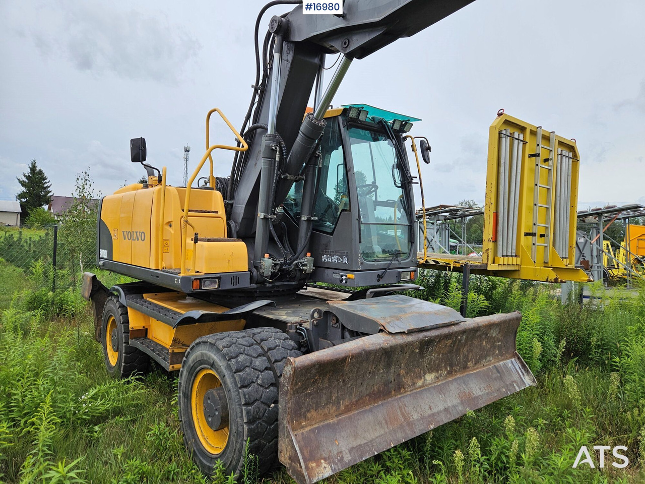 2010 Volvo EW160C z rototilt i łyżką w zestawie - 휠 굴삭기 : 사진 4 2010 Volvo EW160C z rototilt i łyżką w zestawie - 휠 굴삭기 : 사진 4