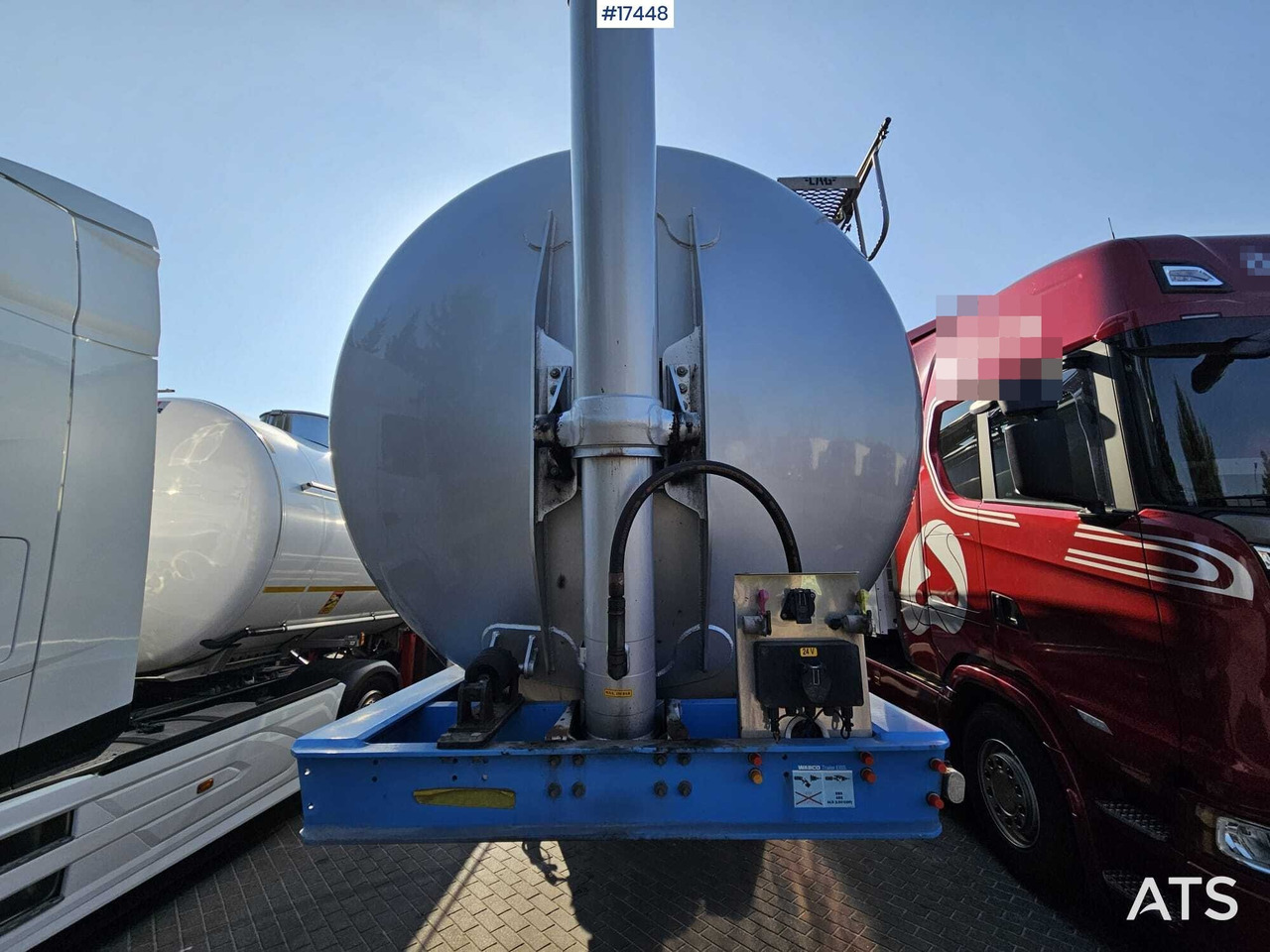 2018 Lag 0-3-TI silos do materiałów sypkich - 사일로 세미 트레일러 : 사진 2 2018 Lag 0-3-TI silos do materiałów sypkich - 사일로 세미 트레일러 : 사진 2