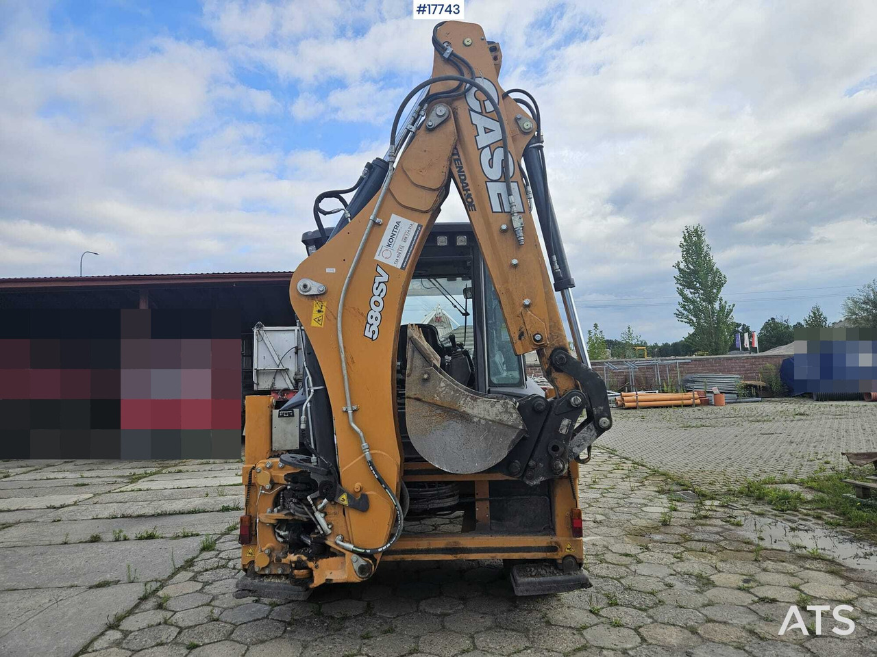 2022 Case  580SV - 백호 로더 : 사진 4 2022 Case  580SV - 백호 로더 : 사진 4