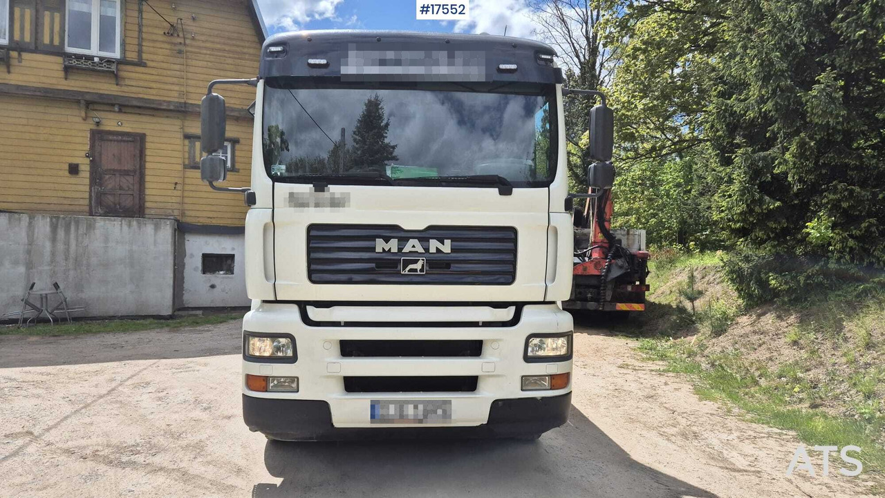 Box truck MAN 35.430 (2005) with HDS PALFINGER PK23002 (2005) - 박스 트럭 : 사진 2 Box truck MAN 35.430 (2005) with HDS PALFINGER PK23002 (2005) - 박스 트럭 : 사진 2