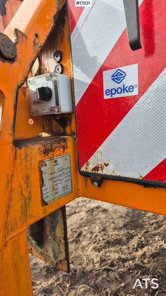 모래/ 소금 살포기 EPOKE SH3401 5m3 sand/salt spreader (2007) : 사진 17