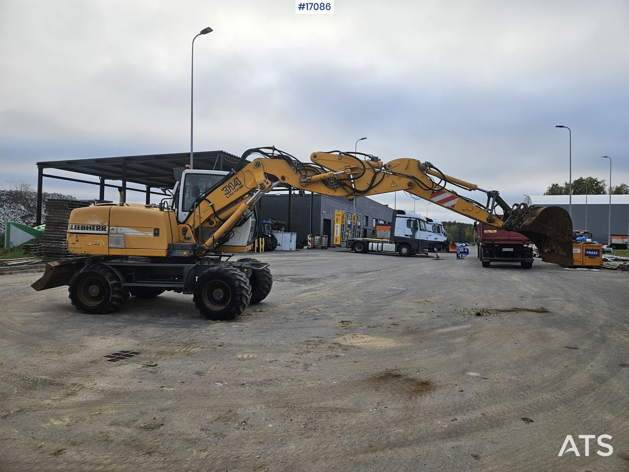 Excavator LIEBHERR A314 (2007) - 휠 굴삭기 : 사진 3 Excavator LIEBHERR A314 (2007) - 휠 굴삭기 : 사진 3