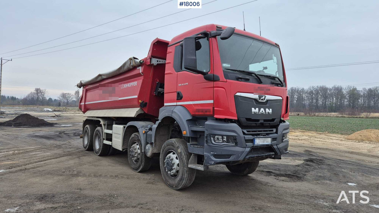 Four-axle tipper MAN TGS 41.470 8x6 (2021) - 덤프트럭 : 사진 3 Four-axle tipper MAN TGS 41.470 8x6 (2021) - 덤프트럭 : 사진 3